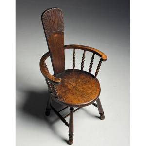 Bobbin Armchair, Early 20th Century