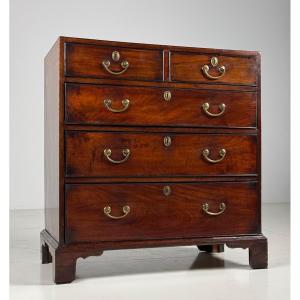 Georgian Mahogany Chest Of Drawers, 1800