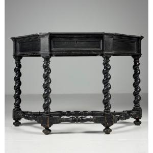 19th-century Black Console