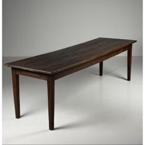 19th Century French Oak Dining Table