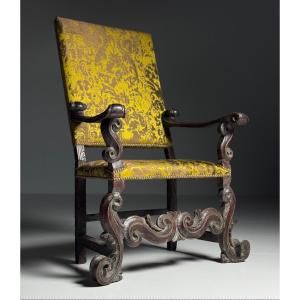Italian Armchair From The 17th Century