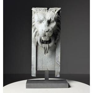 Lion On Zinc Base