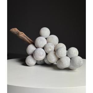 Bunch Of Alabaster Gray Grapes