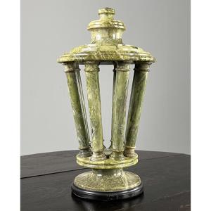 Grand Tour Style Model In Green Marble