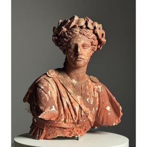Plaster Statue Of A Greek Goddess, Early 20th Century