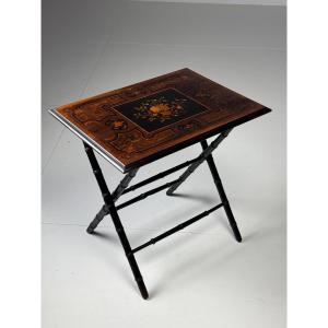 Napoleon III Marquetry Table