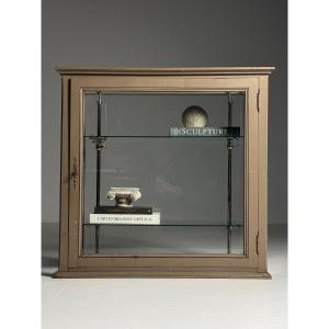 Grey French Display Cabinet