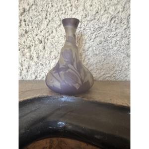 Small Vase By Emille Gallé