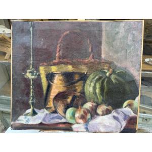 Still Life Oil On Canvas