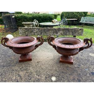Cast Iron Garden Planters