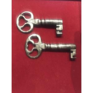 Pairs Of 16th-century Keys 