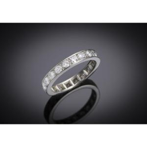 Diamond Wedding Band (2.2 Carats) In Platinum