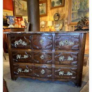 Regency Walnut Chest Of Drawers