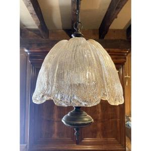 Murano Glass Flower Chandelier
