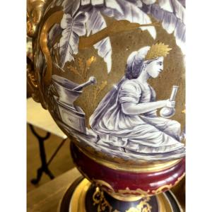 Pair Of Apothecary's Monstrance Jars