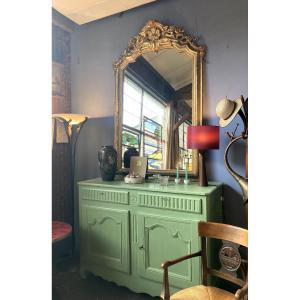 Painted Wooden Chest Of Drawers