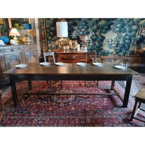 Large Oak Farmhouse Table