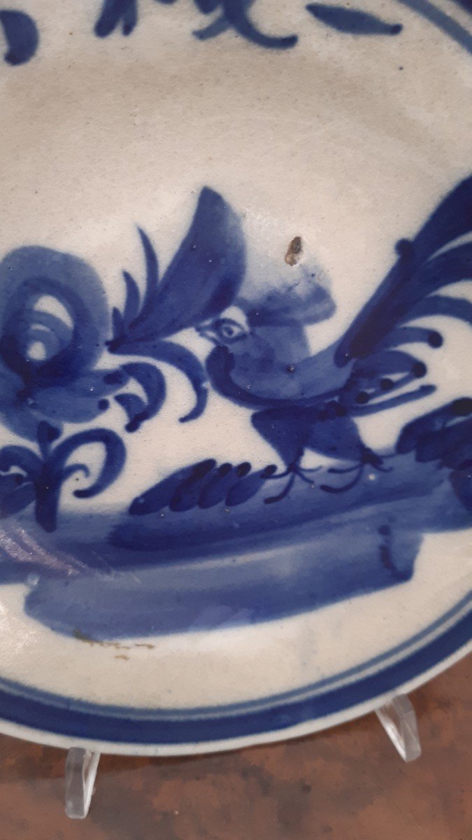 Antico piatto in maiolica-photo-2