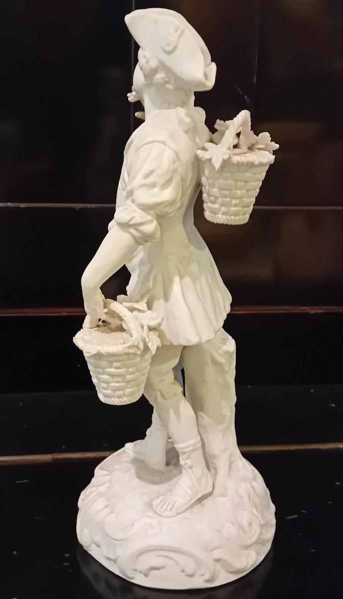 Elegante scultura settecentesca in biscuit di Sevres-photo-2