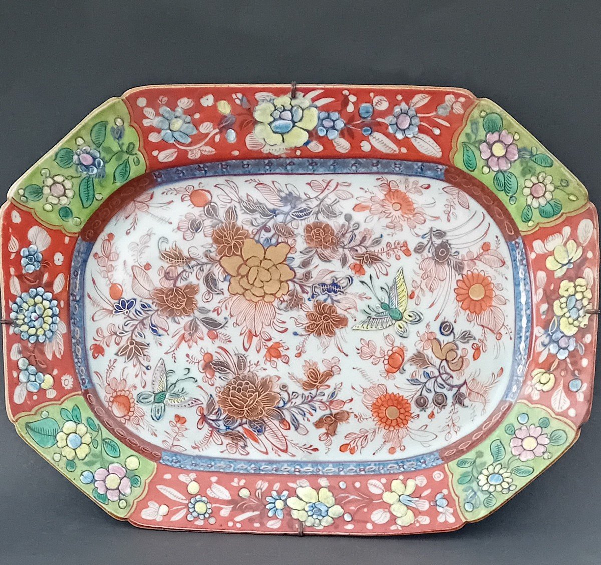 Vassoio in porcellana antica Cina-photo-2