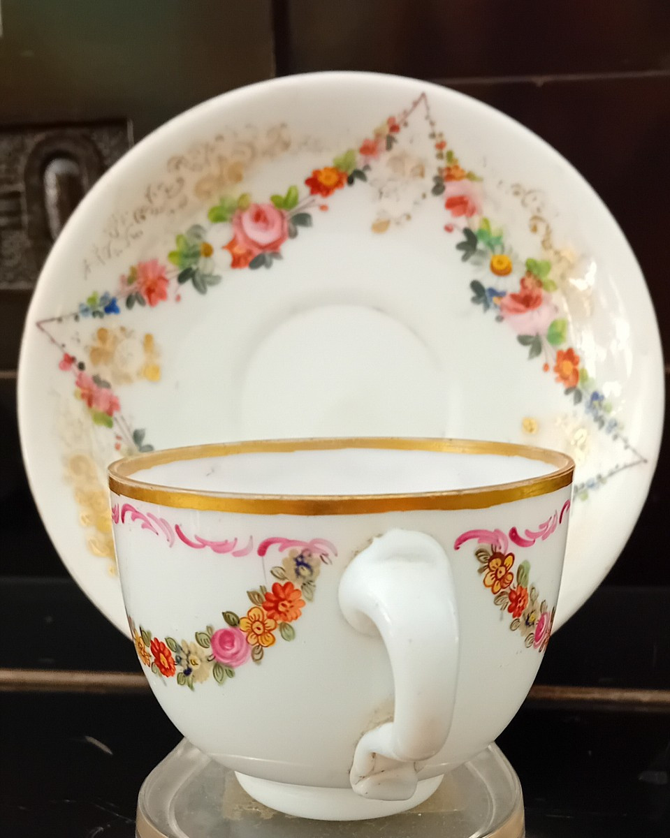 tazzina da caffè in opaline decorata policroma fine 700-photo-2