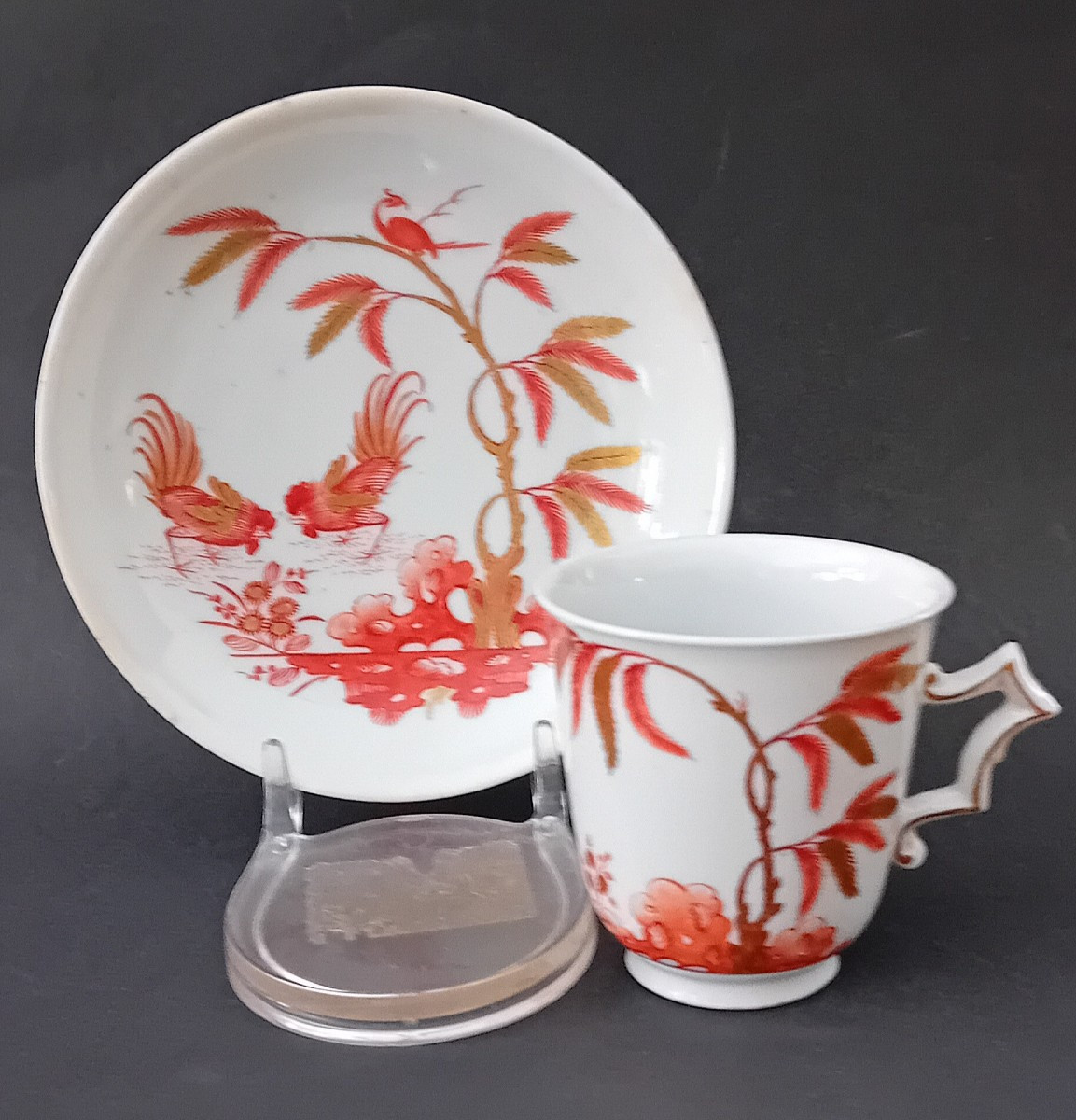 antica Tazza in porcellana Ginori,1780 circa
