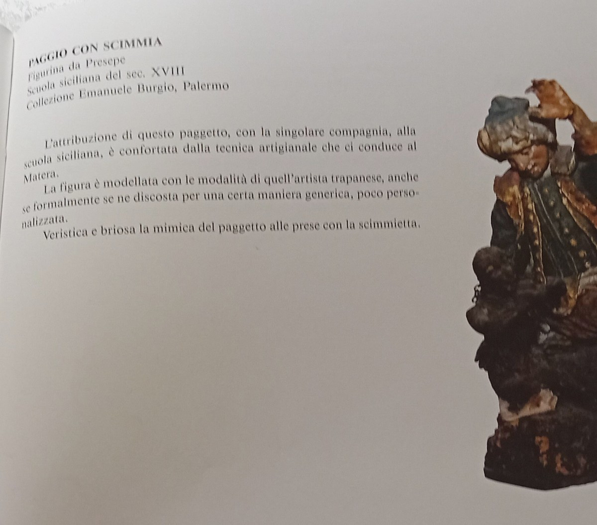 antica statuetta di presepe del Giovanni Matera,Sicilia 18th secolo-photo-1