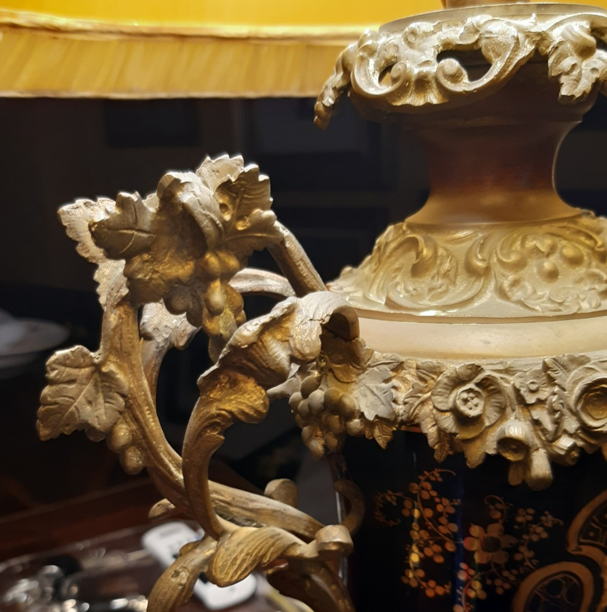 coppia di lumi  in porcellana Sevres Luigi Filippo-photo-1