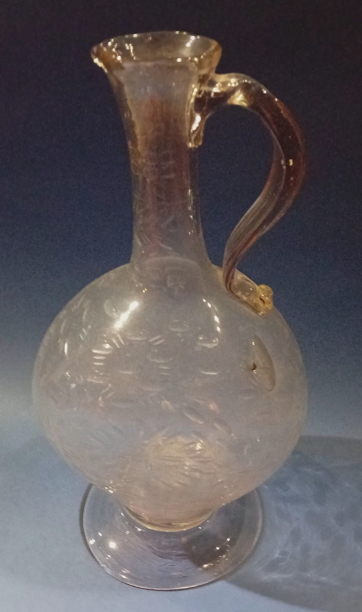 versatoio in cristallo molato, XVIII secolo-photo-4