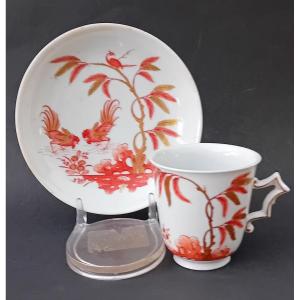 antica Tazza in porcellana Ginori,1780 circa