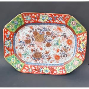 antico piatto vassoio Cina in porcellana
