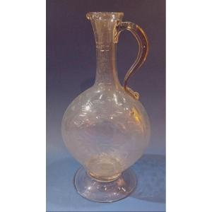 versatoio in cristallo molato, XVIII secolo