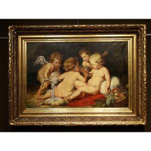 Champray Jv - Painting With Children And An Angel