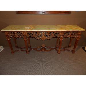 Console With Onyx Top