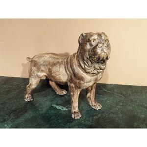 Polychrome Terracotta French Bulldog