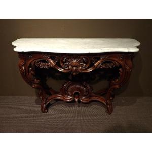 Walnut Console