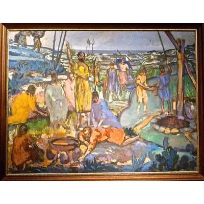 School Of Sitges - Agustin Ferrer-pino (1884-1960)