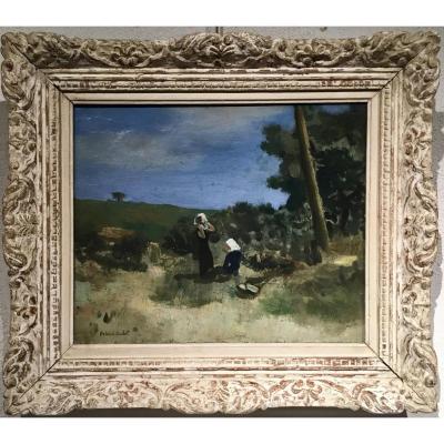 Roland Oudot (1897-1961) - The Halt