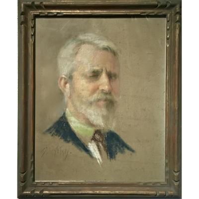 Georges Aufray (1864-1941) Impressionist-pointillist