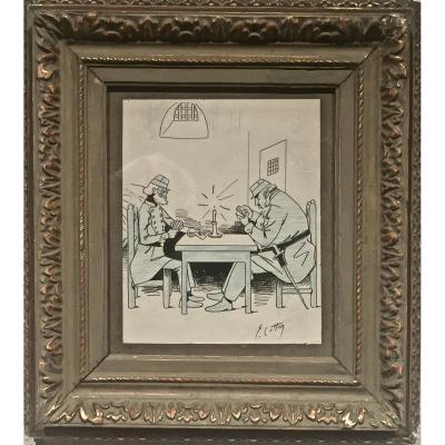 Military Life - Eugene Cottin (1841-1902)