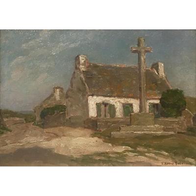 Breton Calvary - Jean Jacques Berne-bellecour (1874-1939)