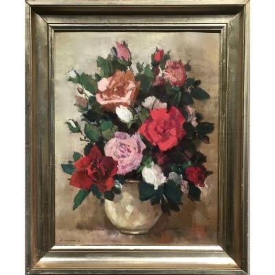 Yves Rouvre (1910-1996) - Roses