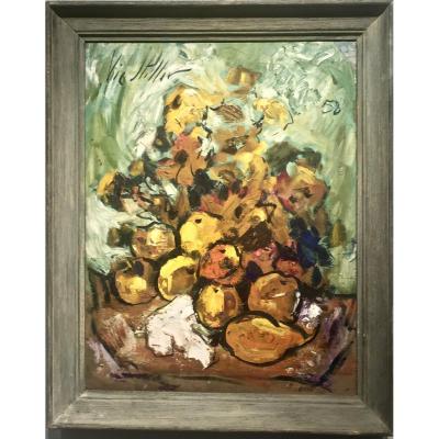 Vic Stiller (1902-1974) - Flowers And Fruit