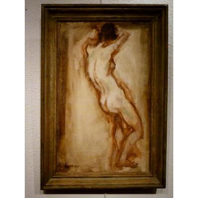 Nue de dos  PAUL HUBAY 