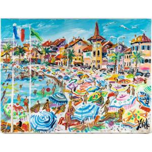 Hst Beach Of Cagne Sur Mer