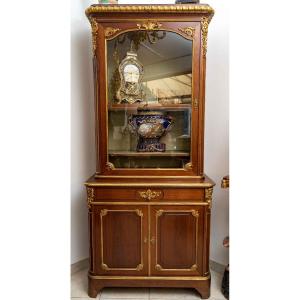 Pair Of Libraries Signed Durand