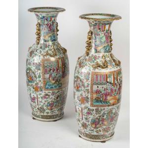 Pair Of Canton XIX 