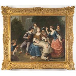 Hst French School Of The 18th Century 