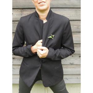 Scandinavian Design : Solid Silver Brooch By Henning Koppel For Georg Jensen