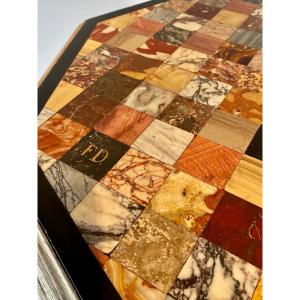 Marble Specimens Table